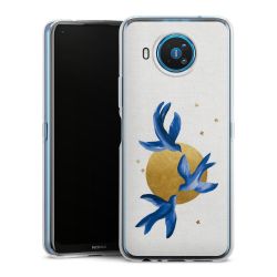 Silikonskal genomskinlig