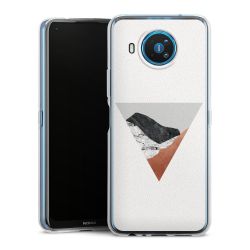 Silikonskal genomskinlig