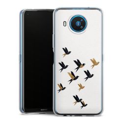 Silikonskal genomskinlig