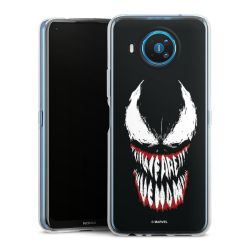 Silikonskal genomskinlig