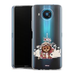 Silikonskal genomskinlig