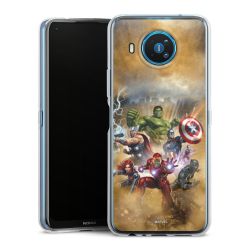 Silikonskal genomskinlig