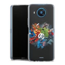 Silikonskal genomskinlig