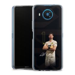 Silikonskal genomskinlig