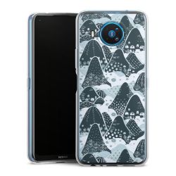 Silikonskal genomskinlig