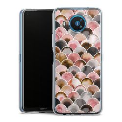 Silikonskal genomskinlig