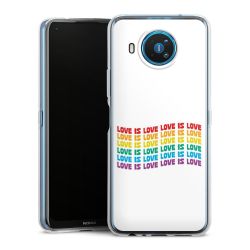 Silikonskal genomskinlig