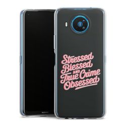 Silikonskal genomskinlig