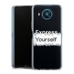 Silikonskal genomskinlig