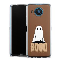 Silikonskal genomskinlig