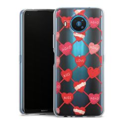 Silikonskal genomskinlig