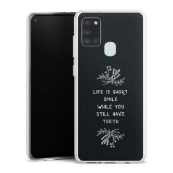 Silikonskal genomskinlig