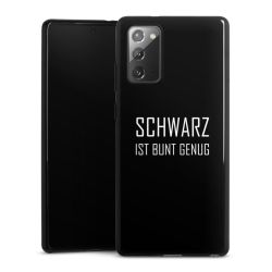 Silikon Case schwarz