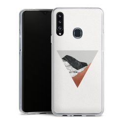 Silikonskal genomskinlig