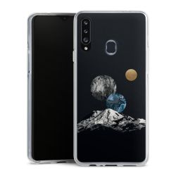 Silikonskal genomskinlig