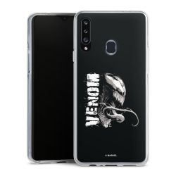 Silikonskal genomskinlig