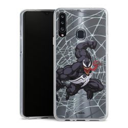 Silikonskal genomskinlig