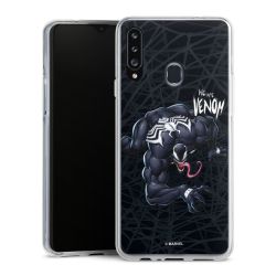 Silikonskal genomskinlig