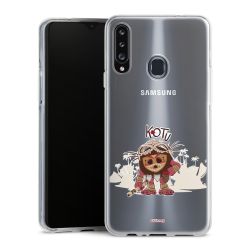 Silikonskal genomskinlig