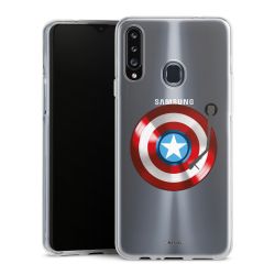 Silikonskal genomskinlig