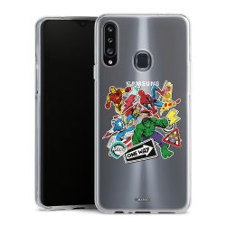 Silikonskal genomskinlig