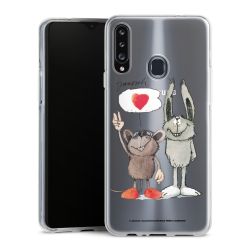 Silikonskal genomskinlig