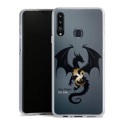 Silikonskal genomskinlig