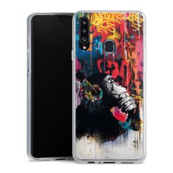 Silikonskal genomskinlig