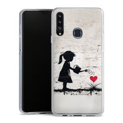 Silikonskal genomskinlig