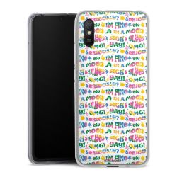 Silikonskal genomskinlig