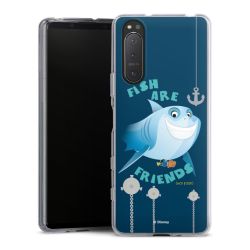 Silikonskal genomskinlig