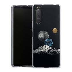 Silikonskal genomskinlig