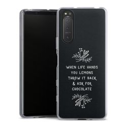 Silikonskal genomskinlig