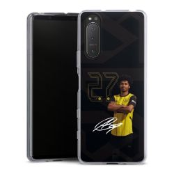 Silikonskal genomskinlig