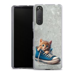 Silikonskal genomskinlig