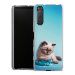 Silikonskal genomskinlig