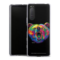 Silikonskal genomskinlig