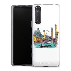 Silikonskal genomskinlig