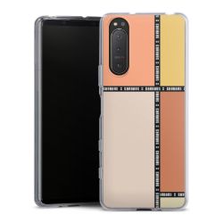 Silikonskal genomskinlig