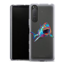 Silikonskal genomskinlig