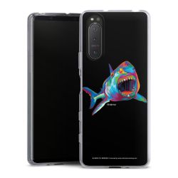 Silikonskal genomskinlig