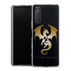 Silikonskal genomskinlig