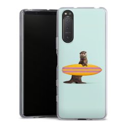 Silikonskal genomskinlig