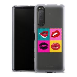 Silikonskal genomskinlig