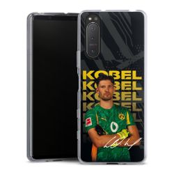 Silikonskal genomskinlig