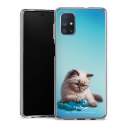 Silikonskal genomskinlig