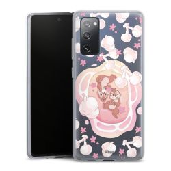 Silikonskal genomskinlig