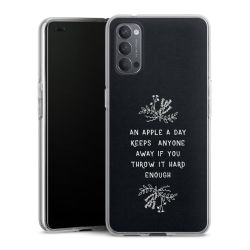 Silikonskal genomskinlig