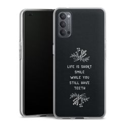 Silikonskal genomskinlig