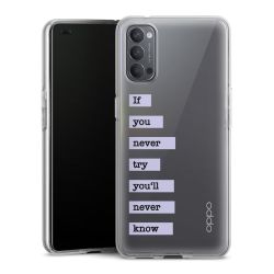 Silikonskal genomskinlig